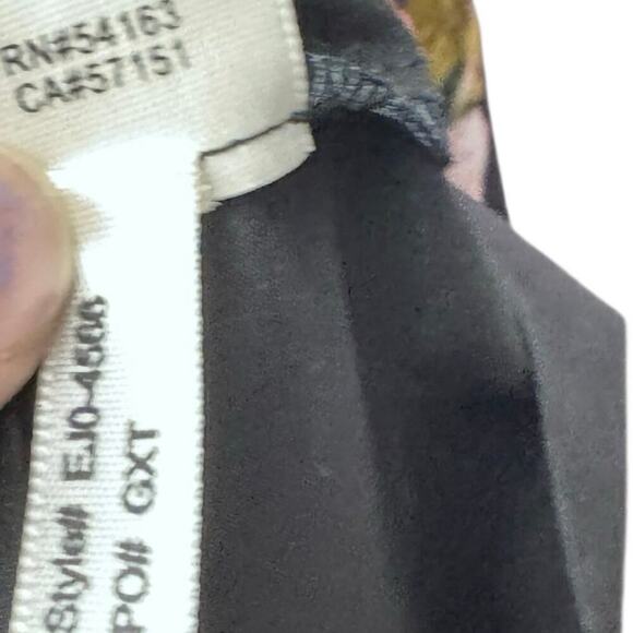 Max Studio Floral Ruffle Wrap Midi Skirt β Size M - Picture 6 of 9